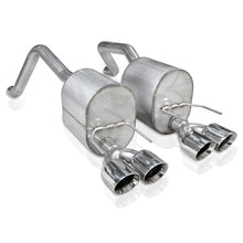 Load image into Gallery viewer, 2005-08 Corvette C6 (non Z06) Stainless Works Axleback Dual Turbo Chambered Mufflers Factory Connect