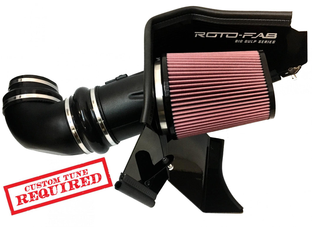 16-20 CTS-V Big Gulp Series Air Intake System With Oiled Filter Roto-Fab