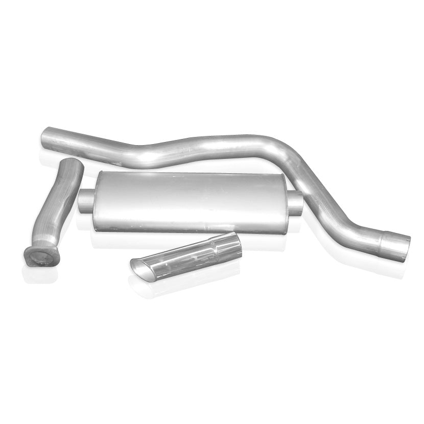 2006-09 Chevy TBSS Stainless Works Catback Chambered Turbo Muffler Factory Connect